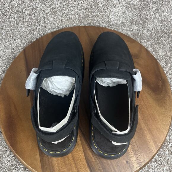 Dr. Martens Jorge II Mens Size 13 Black Suede Slingback Sandals Shoes 31563001 main image 8